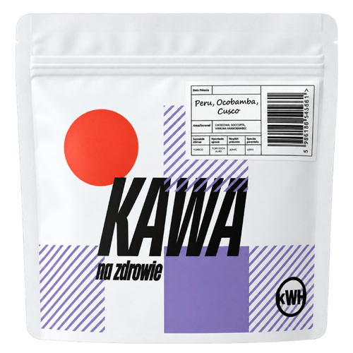 Kawa ziarnista KWH Peru Ocobamba Cusco Washed 250g