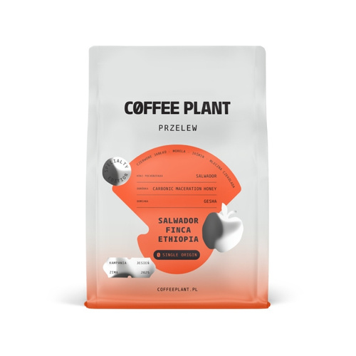 Kawa ziarnista COFFEE PLANT Salwador Finca Ethiopia Gesha 250g - SPECIAL EDITION – NIEDOSTĘPNY