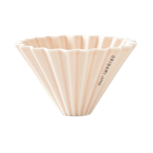 Ceramiczny Origami Dripper S - Różowy matowy