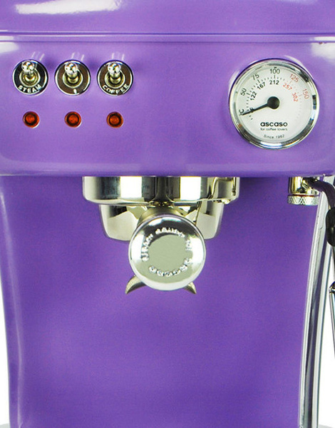 Ekspres do kawy ASCASO Dream Intense Violet z termostatem elektronicznym - NIEDOSTĘPNY