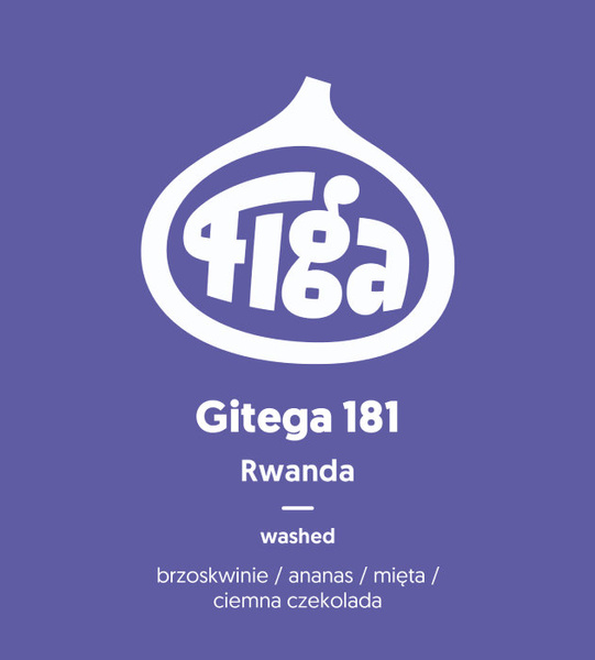 Kawa ziarnista Figa Coffee Rwanda Gitega 181 ESPRESSO 250g - NIEDOSTĘPNY