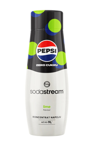 Syrop SodaStream Pepsi Lime Zero Cukru 440 ml