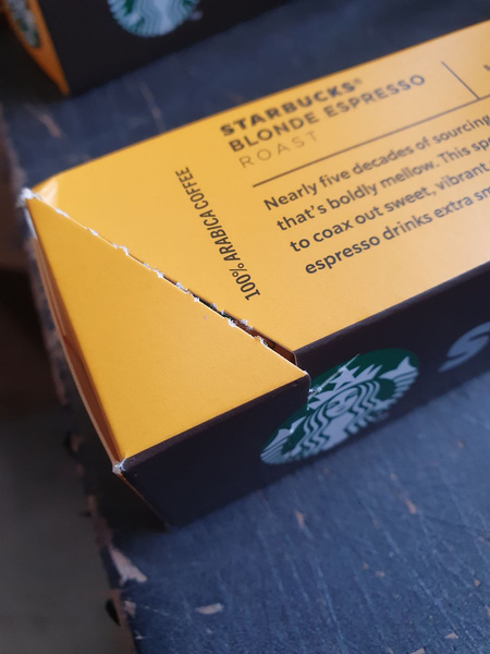 OUTLET - Kapsułki do Nespresso STARBUCKS® Blonde Espresso Roast 10 sztuk