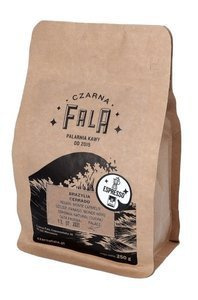 Kawa ziarnista Czarna Fala Brazylia Cerrado 250g - NIEDOSTĘPNY - opinie w konesso.pl