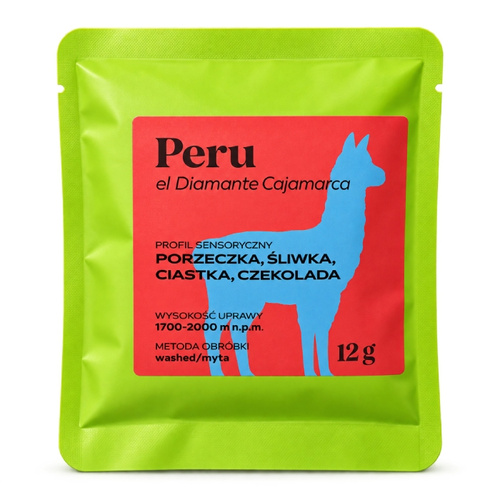 Drip Bag Lokalna Palarnia Kawy Peru El Diamante Cajamarca 12g