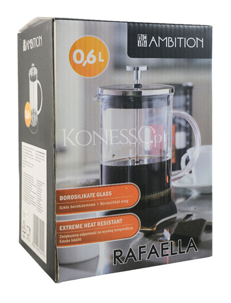 French Press RAFAELLA 600 ml - NIEDOSTĘPNY