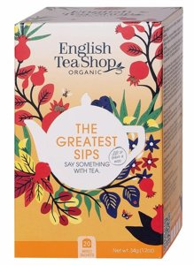 Herbata English Tea Shop The Greatest Sips 20 saszetek - NIEDOSTĘPNY