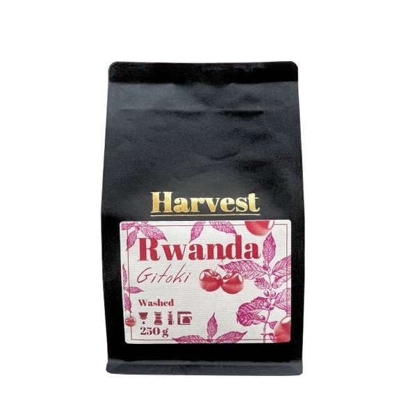 Kawa ziarnista Harvest Rwanda Gitoki 250g - NIEDOSTĘPNY