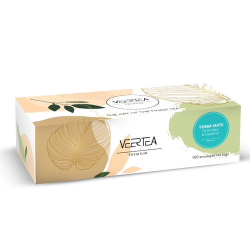 Herbata Veertea Yerba Mate & Grapefruit 100x2g