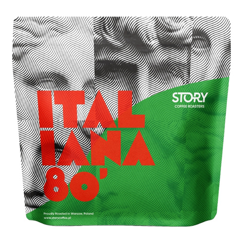 Kawa ziarnista Story Italiana 80' ESPRESSO 250g - opinie w konesso.pl