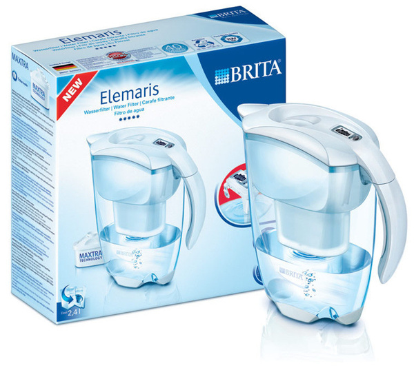 Dzbanek filtrujący Brita Elemaris Meter 2.4 L BIAŁY + 1 Filtr GRATIS! – NIEDOSTĘPNY