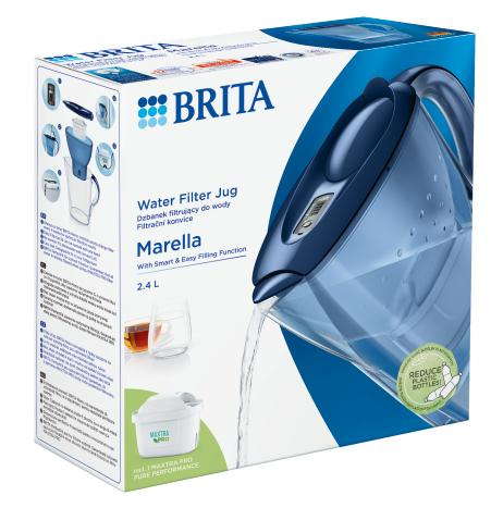 Dzbanek filtrujący BRITA Marella MAXTRA PRO Pure Performance 2,4 L - Niebieski