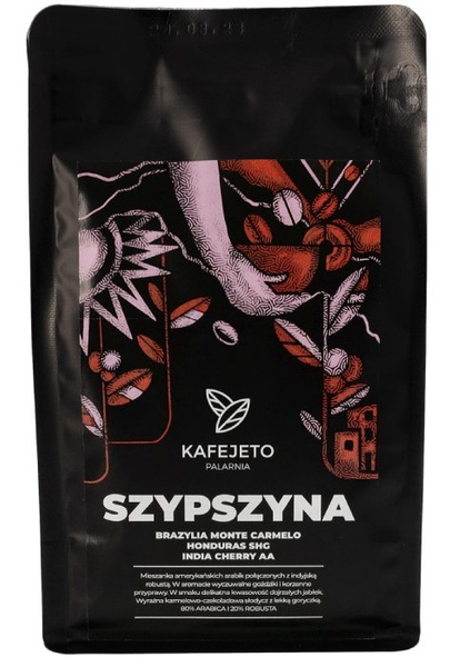 Kawa ziarnista Kafejeto Palarnia Szypszyna ESPRESSO 250g