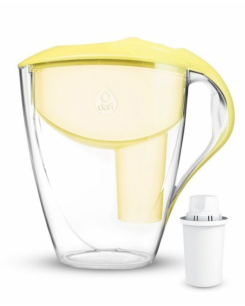 Dzbanek filtrujący Dafi Astra Classic 3 L Żółty + 1 Filtr