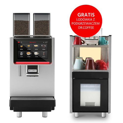 Ekspres do kawy Dr.Coffee F2 H + GRATIS LODÓWKA Z PODGRZEWACZEM DR.COFFEE - opinie w konesso.pl