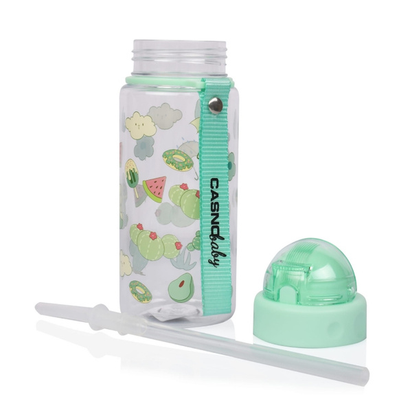 Butelka na wodę dla dzieci Casno Willy 400 ml - Zielona