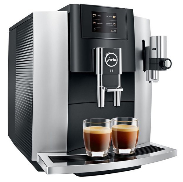 Ekspres do kawy JURA E8 Touch Platinum - NIEDOSTĘPNY