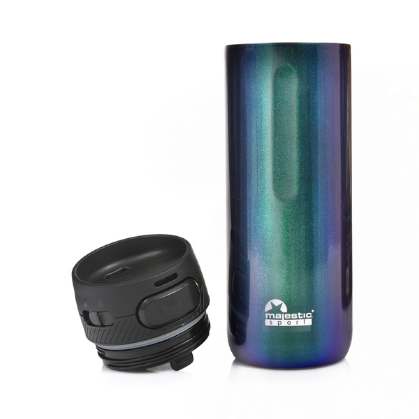 Kubek termiczny Majestic Sport Nord 600 ml - Zielony hologram