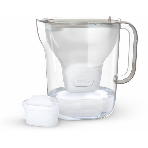 Dzbanek filtrujący BRITA Style Essential XL 3,6 L + wkład Maxtrapro Pure Performance - Piaskowy