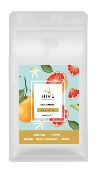 Kawa ziarnista Hive Roasters Kolumbia La Serrita Filter 250g - NIEDOSTĘPNY