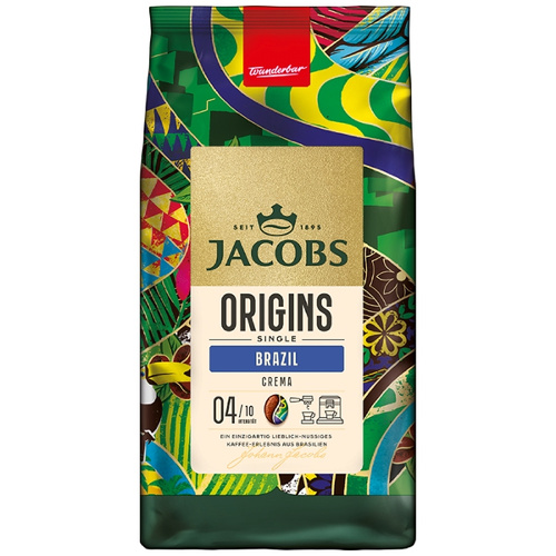 Kawa ziarnista Jacobs Origins Single Brazil 1kg