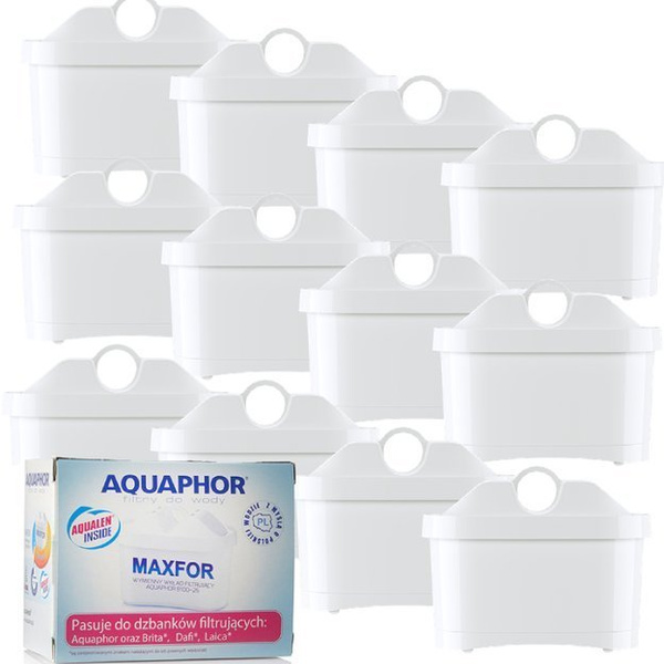 Wkład filtrujący wodę AQUAPHOR B100-25 Maxfor - 12 sztuk