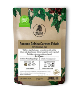 Kawa ziarnista Ingagi Geisha Panama Carmen Estate 100g – NIEDOSTĘPNY - opinie w konesso.pl