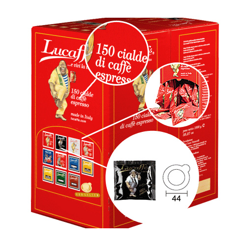 Kawa Lucaffe Mr. Exclusive - saszetki ESE 150 sztuk