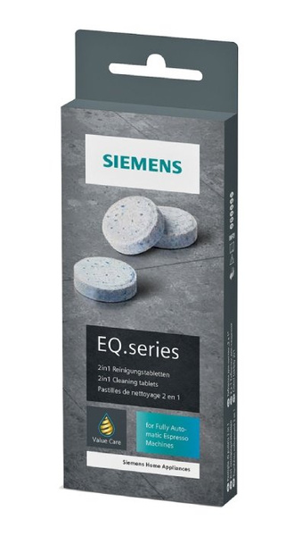 Tabletki czyszczące Siemens 2-fazowe TZ80001A - 10 sztuk