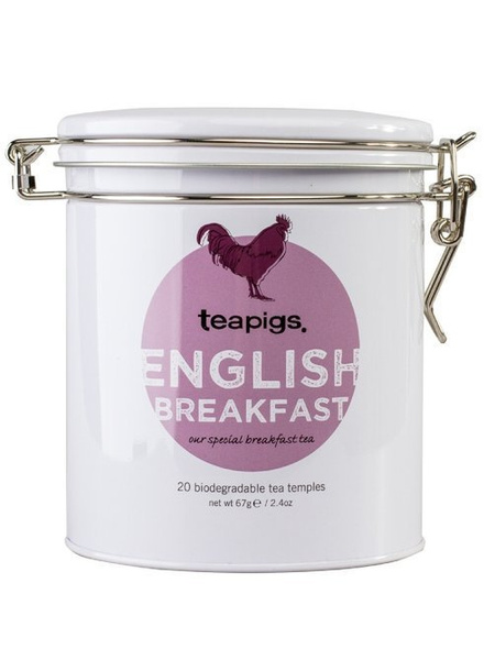 Czarna herbata teapigs English Breakfast 20x3,35g - Puszka