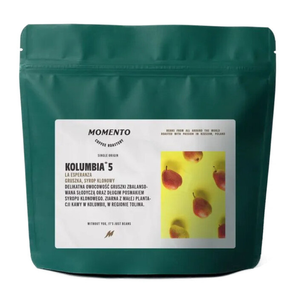 Kawa ziarnista Momento Kolumbia Nº5 La Esperanza 250g - NIEDOSTĘPNY