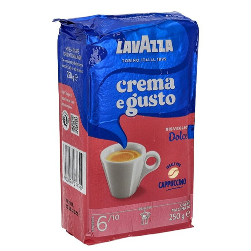 Kawa mielona Lavazza Crema e Gusto Dolce/Delicato 250g