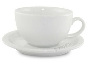 Filiżanka ze spodkiem do kawy lub herbaty - Ameryka 350ml