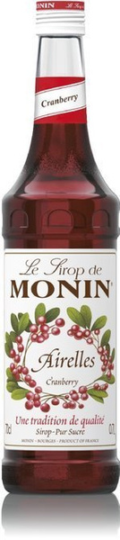 OUTLET - Syrop CRANBERRY MONIN 0,7 l - żurawina