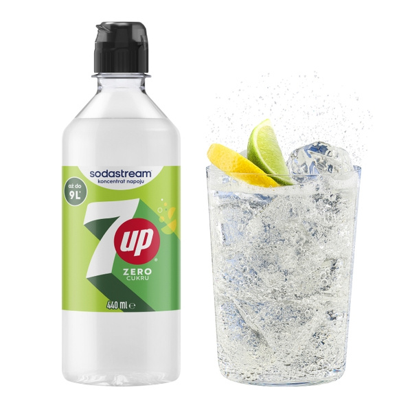 Syrop SodaStream 7up Zero Cukru 440 ml