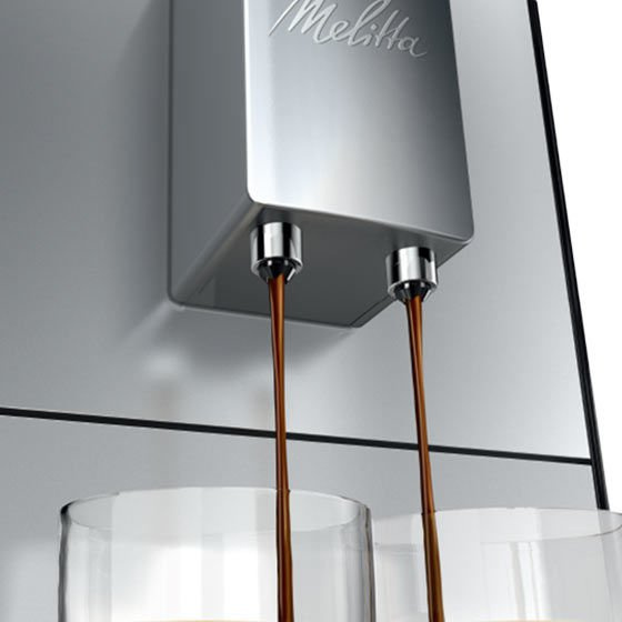 Ekspres do kawy Melitta E950-203 Solo - srebrno-czarny