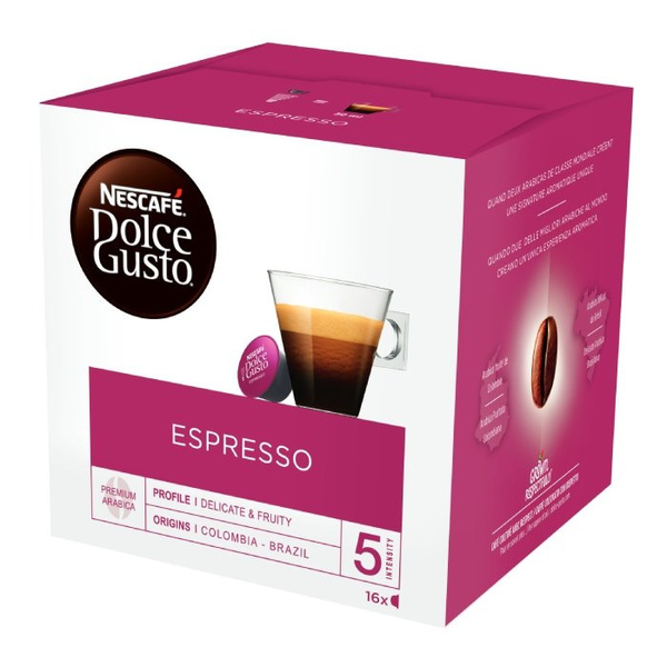 OUTLET - Kapsułki Nescafé Dolce Gusto Espresso 16 sztuk