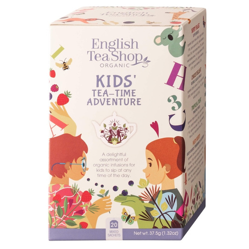 Herbata English Tea Shop BIO Kids Tea Time Adventure 20x1,25g - opinie w konesso.pl