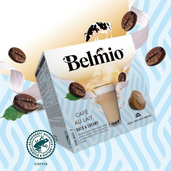 Kapsułki do Dolce Gusto zamienniki Belmio Café au Lait 16 sztuk