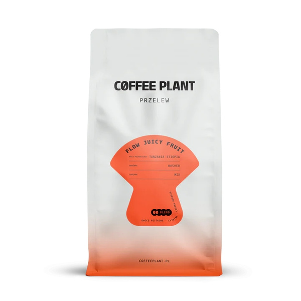 Kawa ziarnista COFFEE PLANT FLOW Juicy Fruit 800g