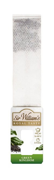 OUTLET - Zielona herbata Sir Williams Royal Taste Green Kingdom 50x2,5g