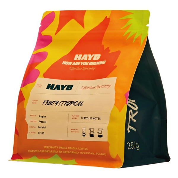 Kawa ziarnista HAYB Kolumbia Santa Ana 250g - NIEDOSTĘPNY