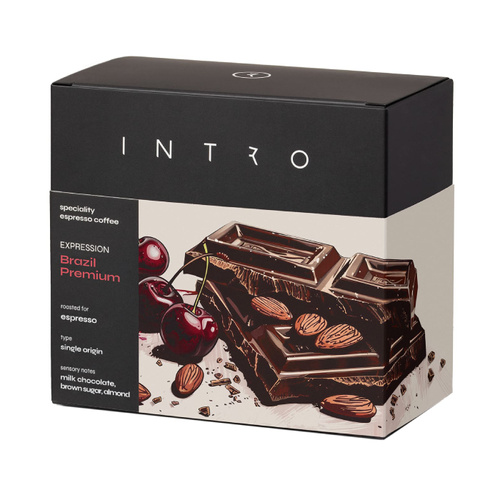 Kawa ziarnista INTRO Brazil Premium Espresso 250g