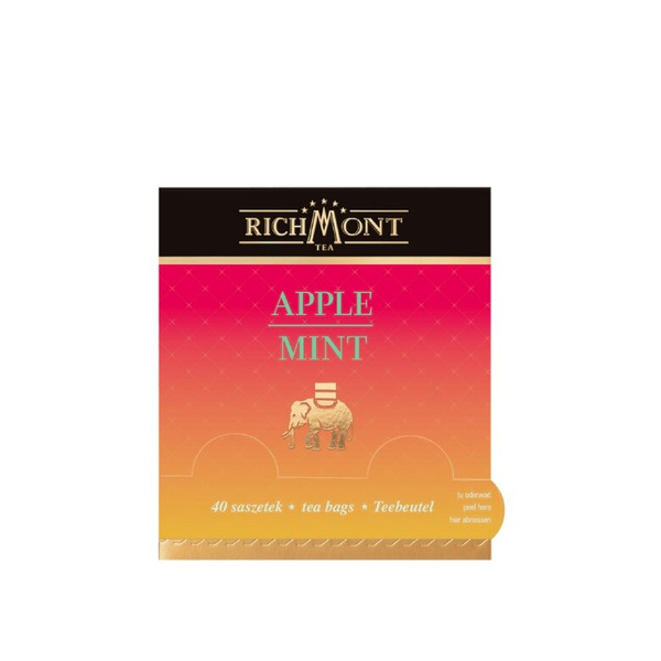 Herbatka owocowo-ziołowa Richmont Apple Mint 40x6g