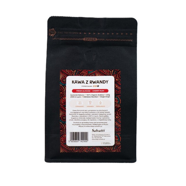 Kawa ziarnista Salvatti Karisimbi 250g
