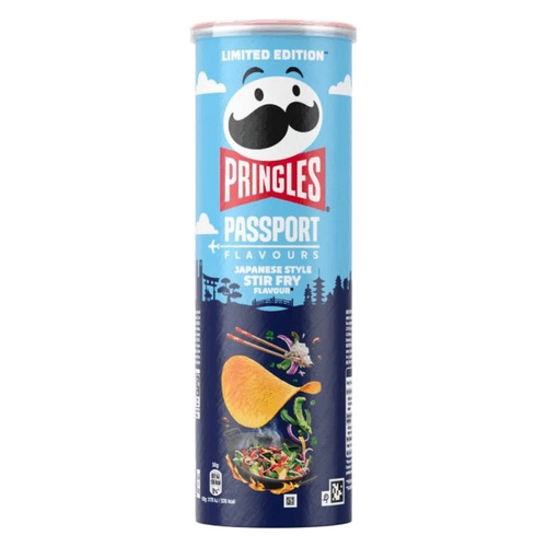 Chipsy Pringles Japanese Style Stir Fry 165g - opinie w konesso.pl