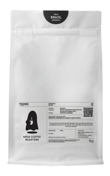 Kawa ziarnista Miga Teppi Espresso 1kg