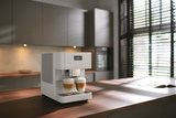 Ekspres do kawy Miele CM 6160 MilkPerfection 12131210 - Biały Lotos + GRATIS 3KG KAWY