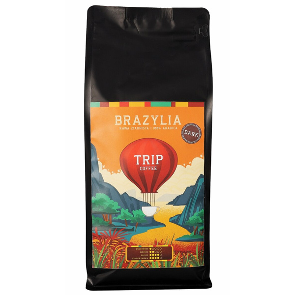 Kawa ziarnista Trip Coffee Brazylia DARK 1kg