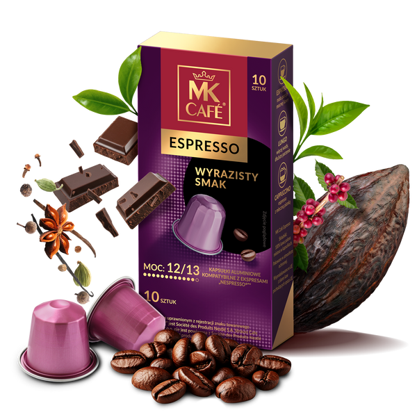 OUTLET - Kapsułki do Nespresso MK Cafe Espresso 10 sztuk